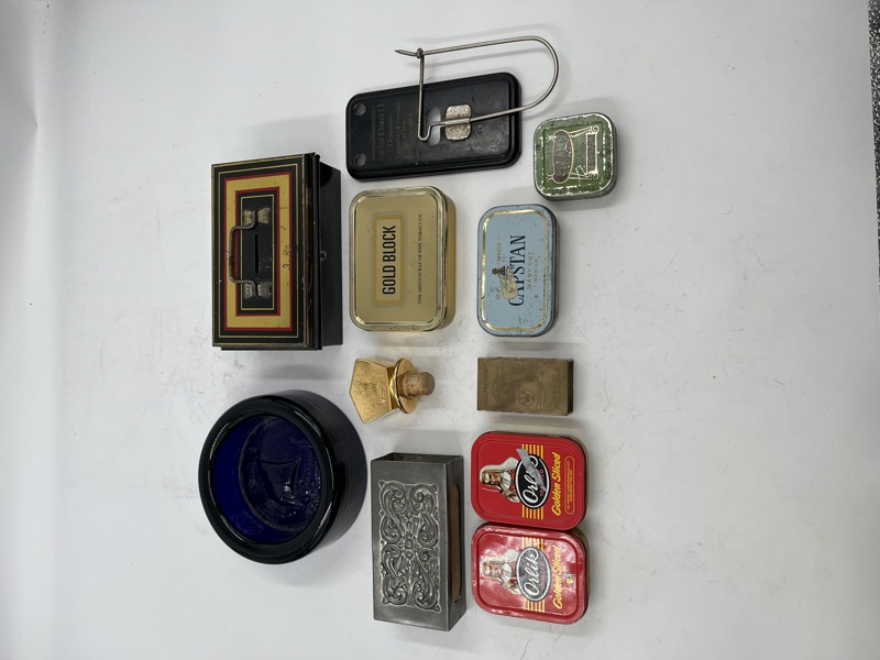 Lott m/ diverse tobakksdeler etc