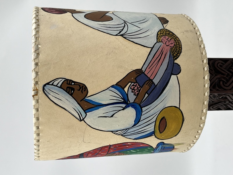 Flott Bordlampe m/ skjerm