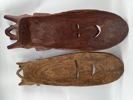 2 stk Afrikanske Masker 