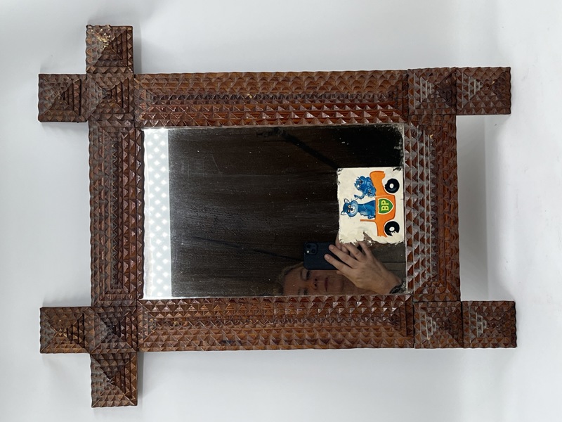 Flott Speil m/ treramme