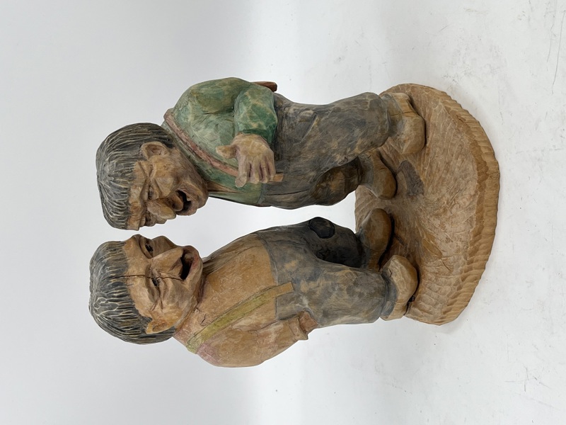 2 stk Troll utskjært på plate