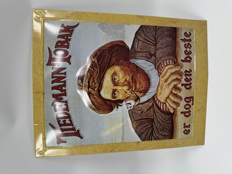 Tiedemanns Kalenderskilt 90 tallet