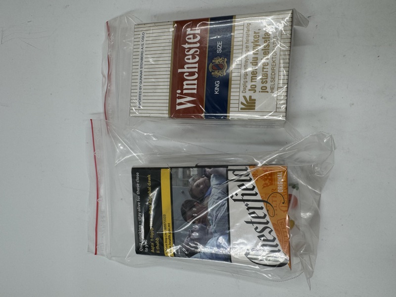 2 stk 20 pk -Winchester-Chesterfield uåpna