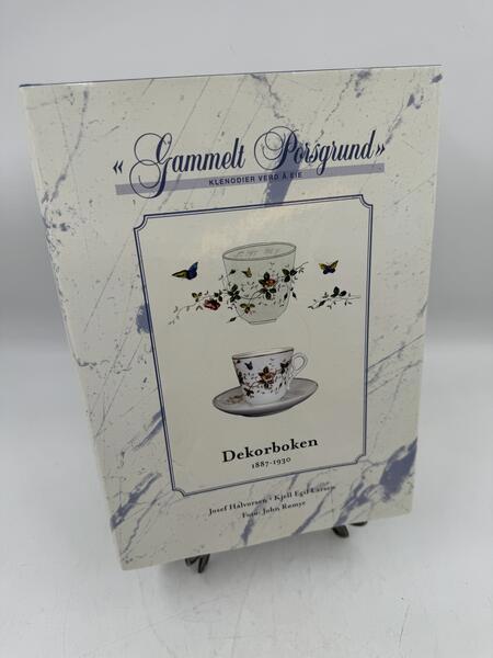 PP- Bok- Gammelt Porsgrund Dekorboken 1887-1930