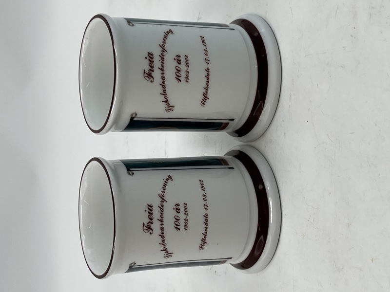 PP- 2 stk Meget sjeldne Freia Krus