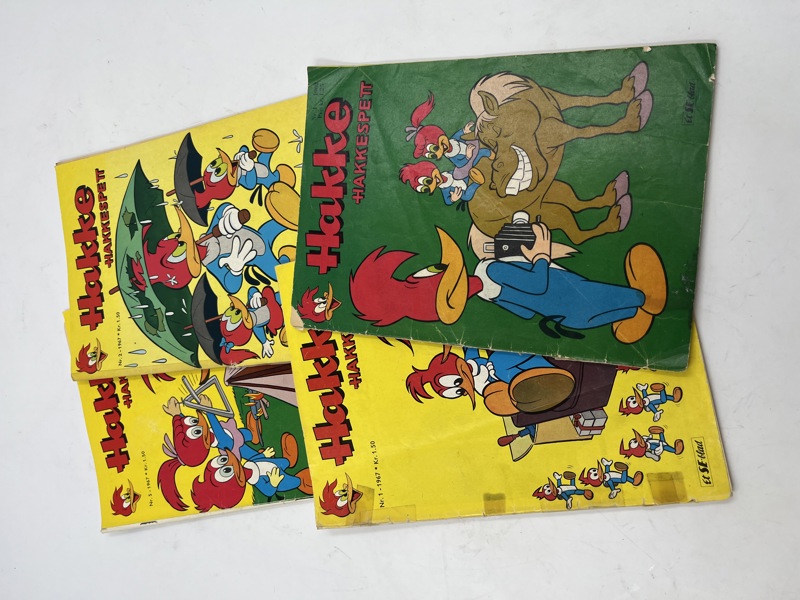 4 stk Hakke hakkespett blader