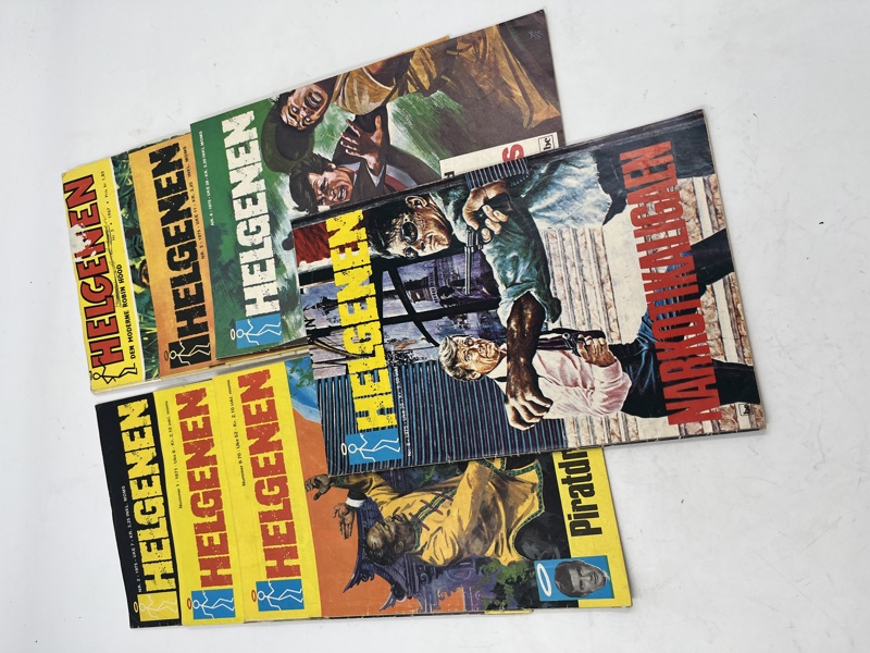 7 stk Helgenen blader