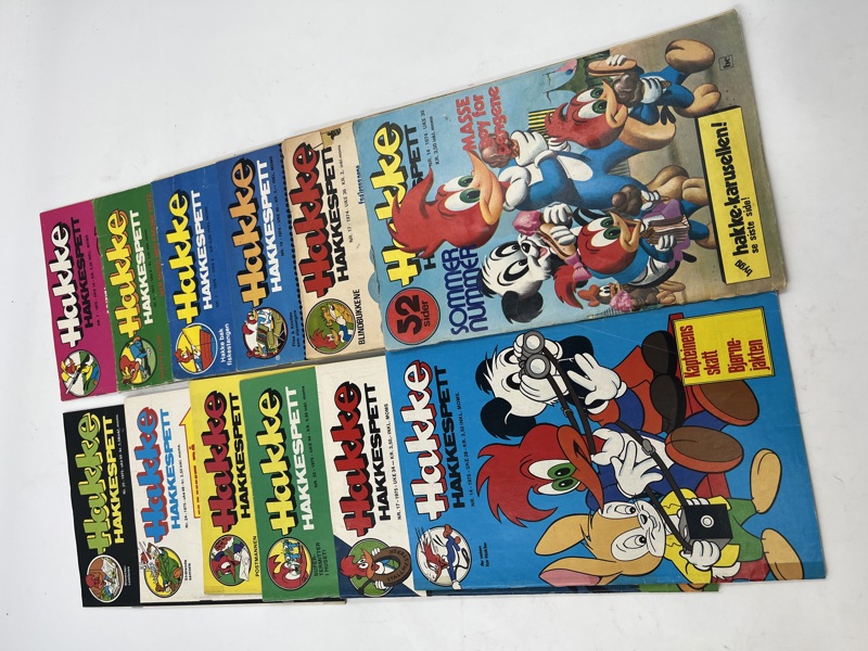 12 stk Hakke Hakkespett blader