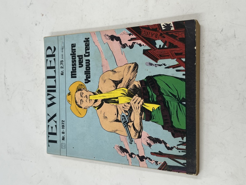 Tegneserie - Tex Willernr 8 1972