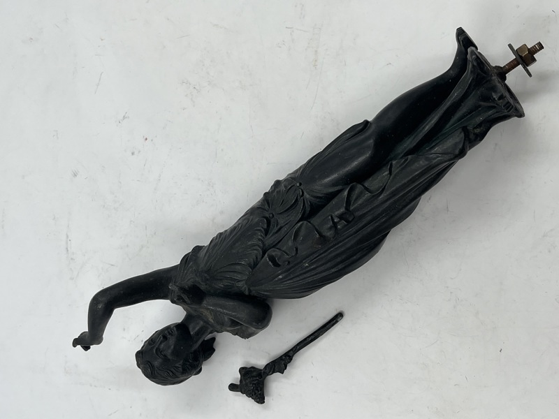 Flott Bronsefigur ( kvinne)