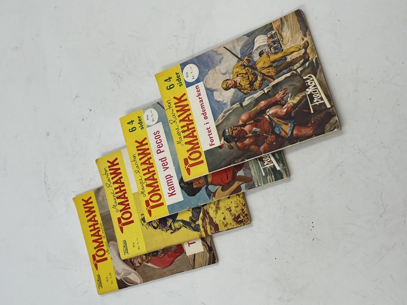 4 stk Tomahawk blader