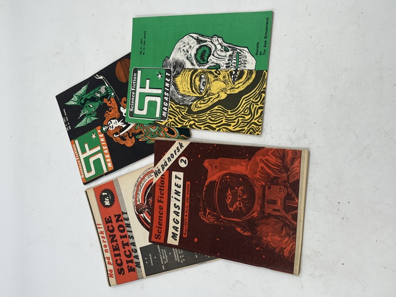 4 stk Sjeldne blader SF Magasinet