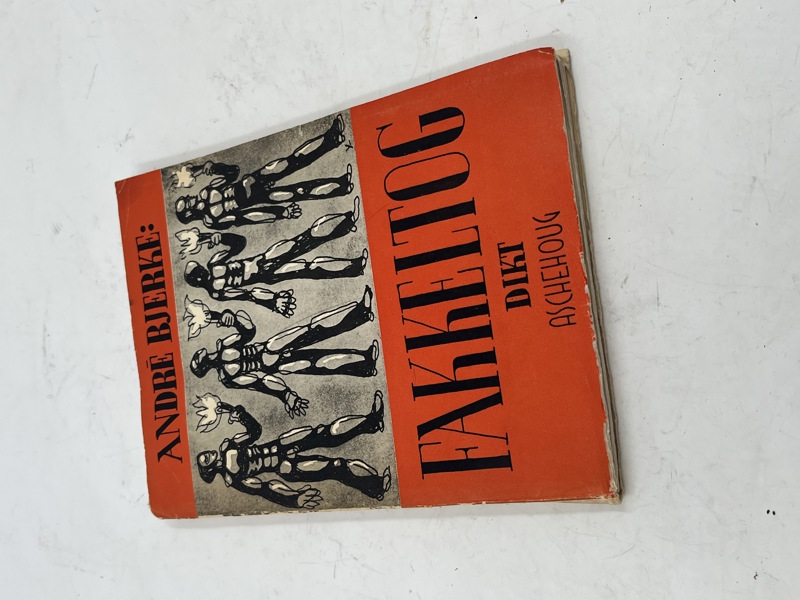 Bok Andre Bjerke m/ fakkeltog