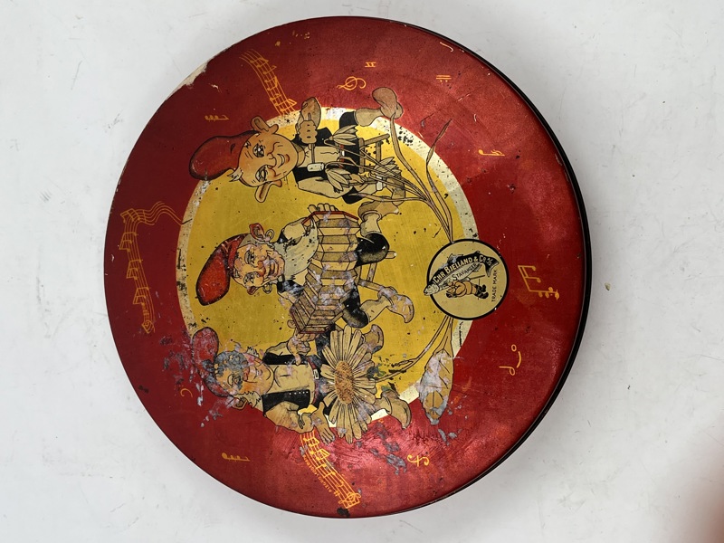 Nydelig gml bjellands nisseboks 20-30 tallet