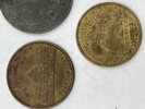 3 uvanlige gml mynt/medaljer
