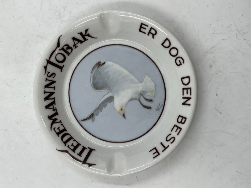 PP Tiedemands askebeger m/ måke