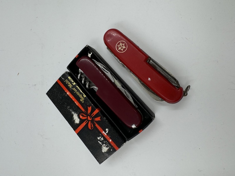 2 stk Lommekniver