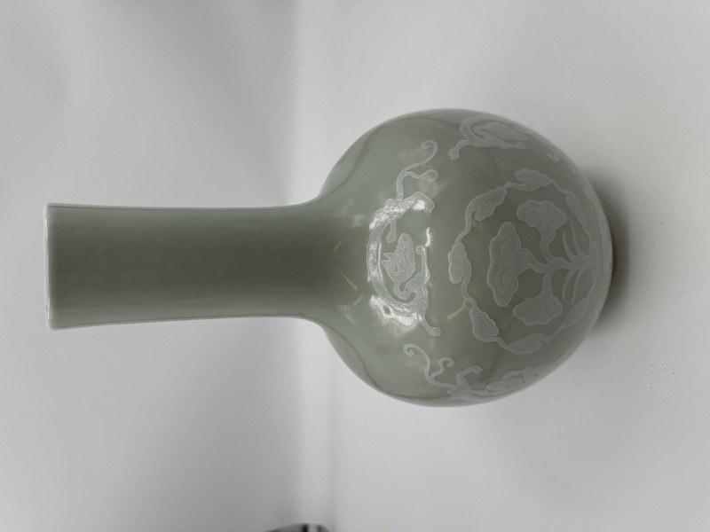 Flott stor porselens vase.