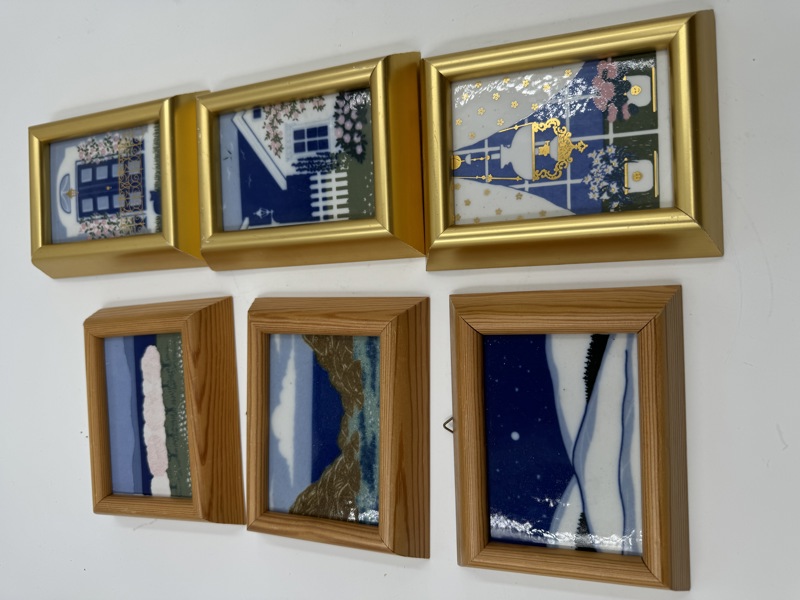 PP- 6 stk diverse minibilder