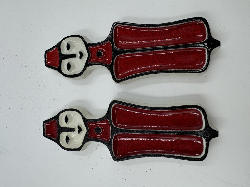 PP- 2 stk Merkur figurer