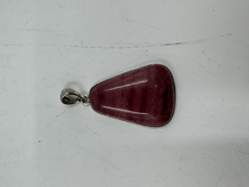 Sølvannheng med stein 925