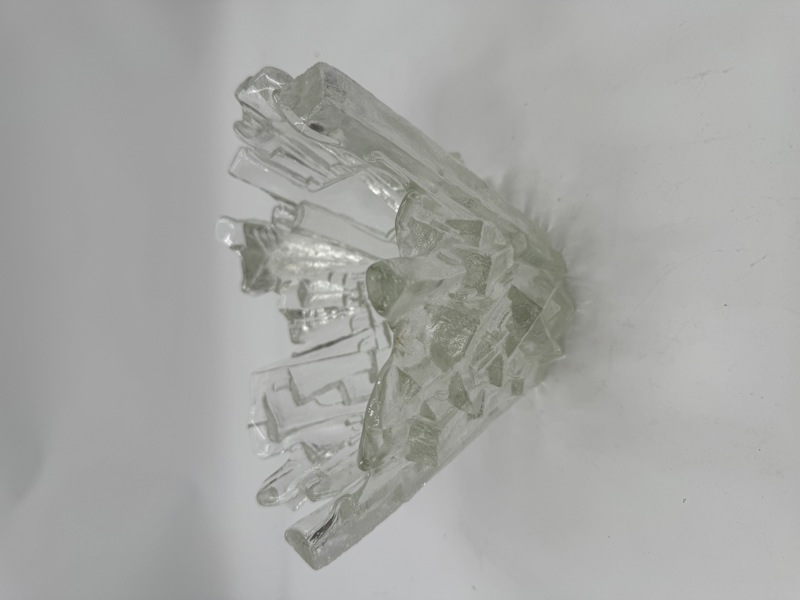 Glassbolle/ skål, Pertti Santalahti