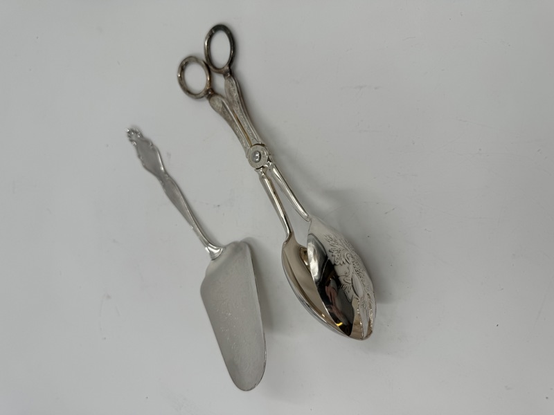 Sølvplett - Salatt + kakespade