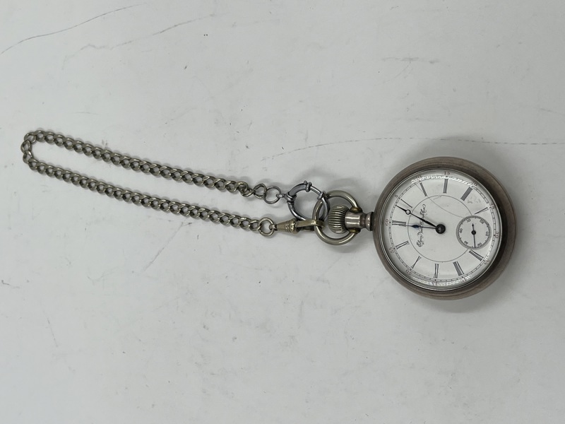 Elgin Lommeur sølv/ gull 