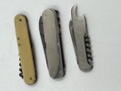 3 Gml Kniver m/ reklame