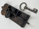 1700 talls lås m/ nøkkel