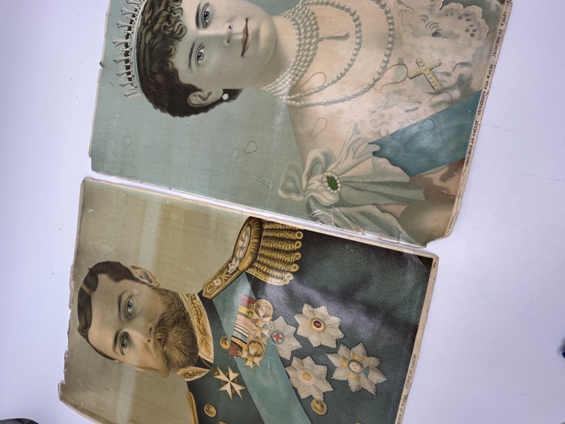2 stk Prinsesse/ Prins bilder fra Wales