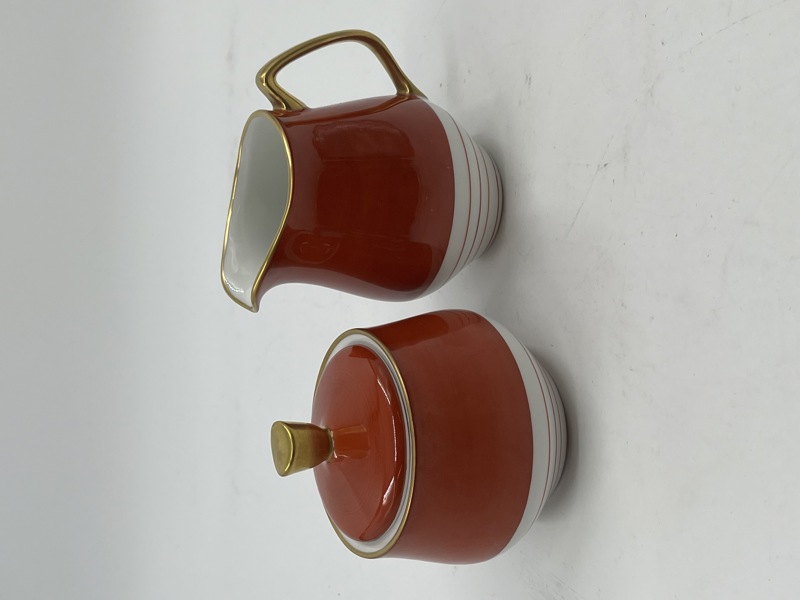 PP-Sukker og fløte sett. Nora Gulbrandsen modell