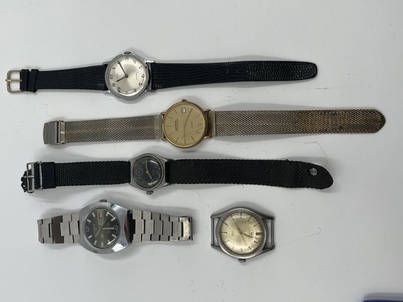Lott 5 stk Armbåndsur 