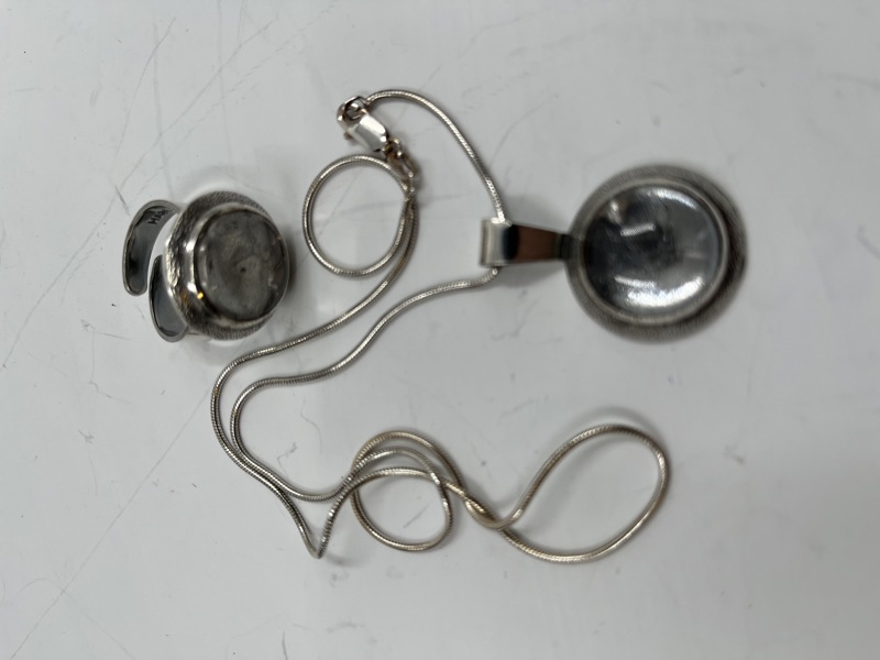 Sølv smykke sett Hasla Design