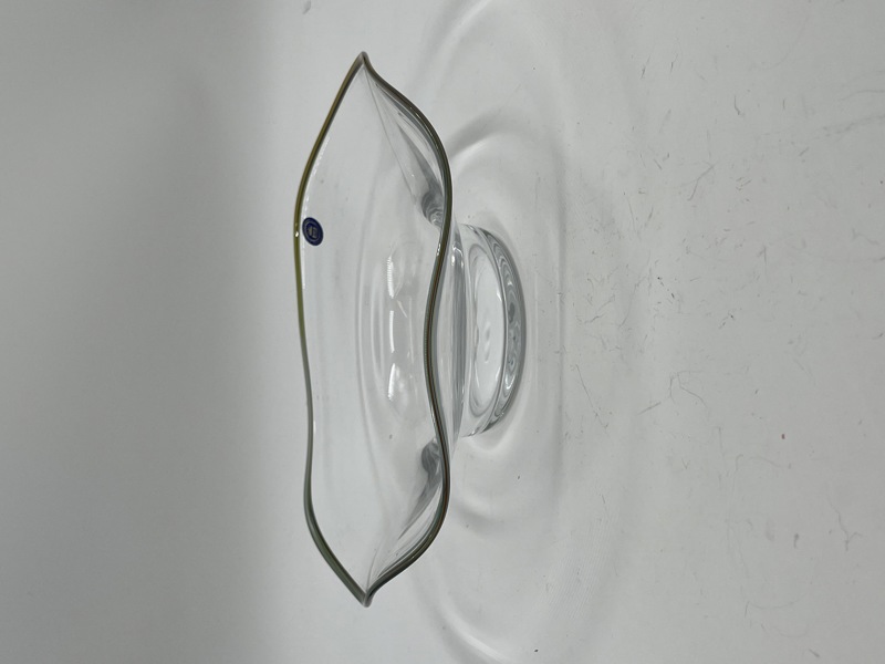 Flott Glassfat Danish Arts and Crafts 