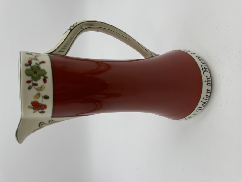 PP- Sjokoladekanne med nordisk mønster og tekst