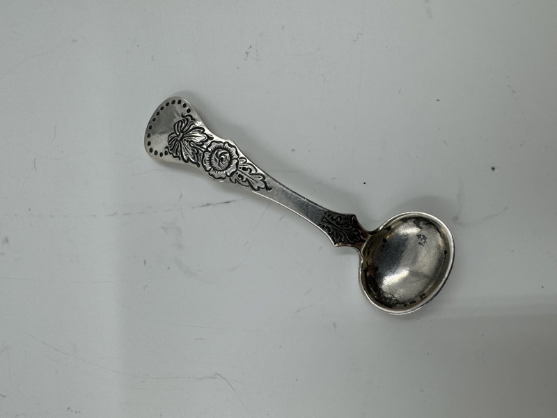 Sølv- Saltskjee flat rose