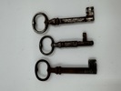 3 gamle Nøkkler