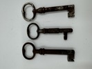 3 gamle Nøkkler