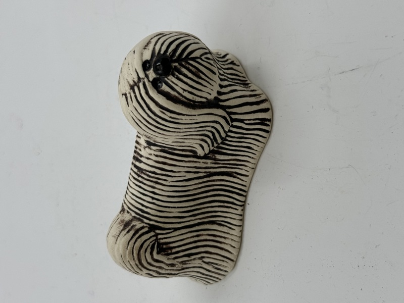 Lisa Larson figur Skye Terrier