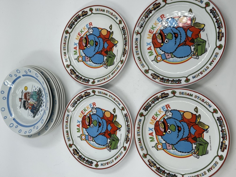 PP/ Figgjo- 11 stk Barnetallerkner