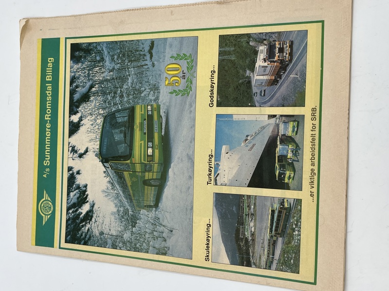 Avis - A/S Sunnmøre -Romsdal Billag