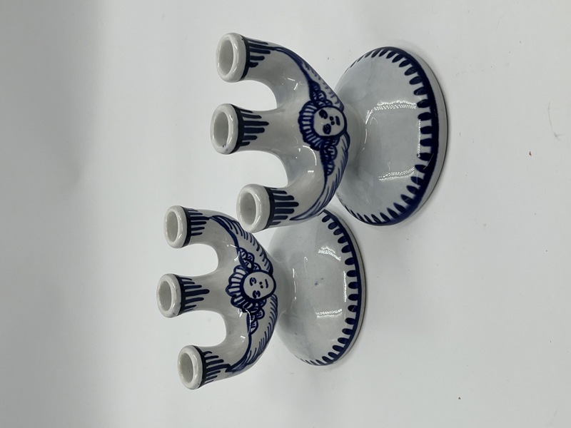 Egersund- 2 stk Kandelaber for små lys