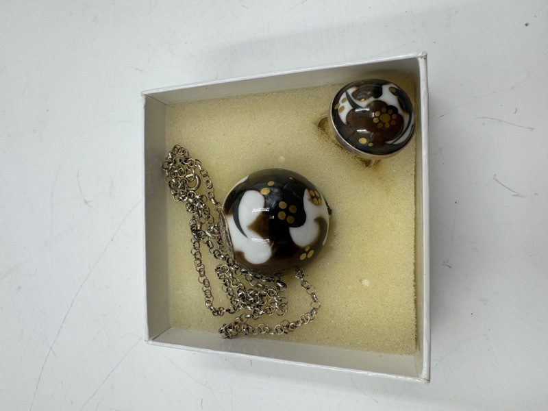 PP- Halskjede + kule + ring