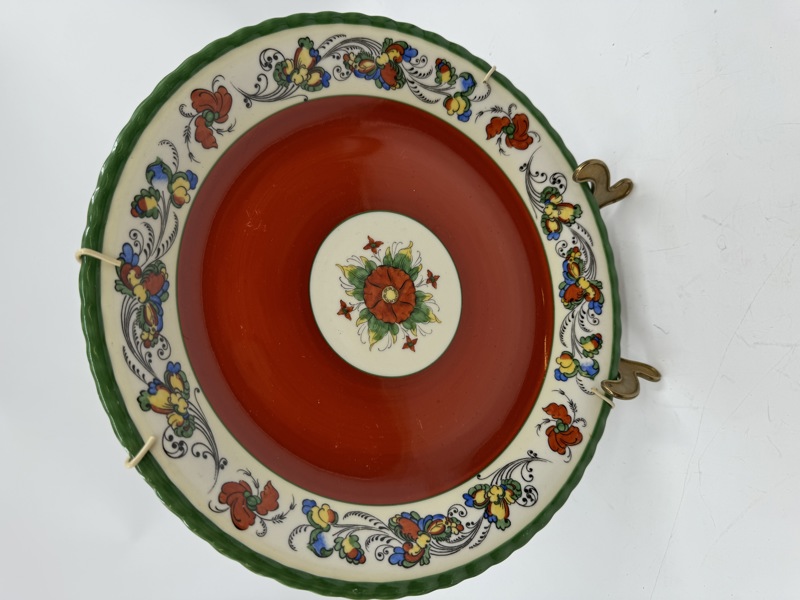 PP- Stort Rundtfat i Nordisk mønster.