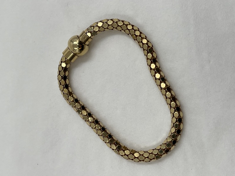 Sølvforggyldt armbånd