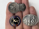 3 stk gml speielle sølvmerker