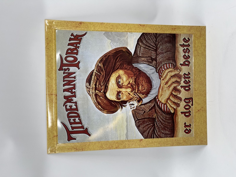 Tiedemands blikkskilt 90 tallet