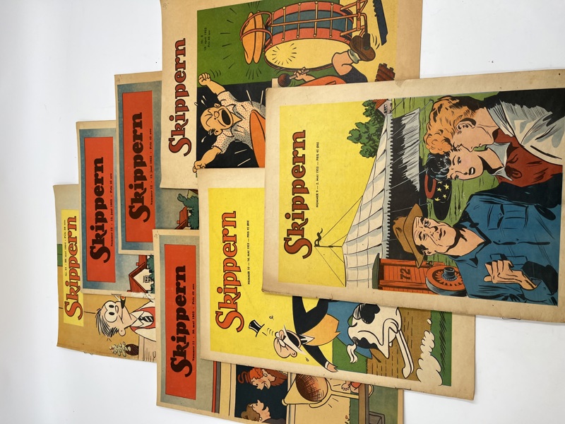 7 stk skippern blader