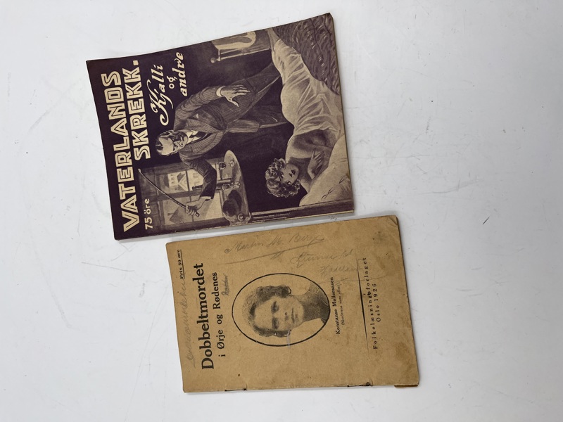 2 Uvanlig krimbøker